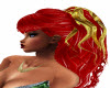 Red & Gold X Mas hair