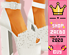White Fur Pumps