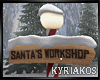 -K- Santa's Sign