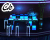 BAR blue moon neon