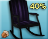 Rocking Chair Purple