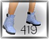 419 L Blue B Fly Boots