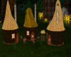 O*  Little fairy Huts