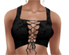 Lace Cropped Strappy Top