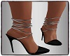 P♥ Cleo Black Heels