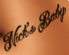  Nicks Baby waist tattoo