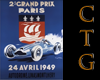 RACING POSTER RETRO ART