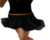 .D. black lil skirt