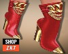 ZY: Iconic Red Boots