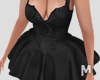 corset dress | black ϻ