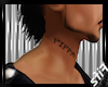 Pippa neck tattoo