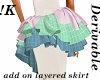 !K! Derive  Add on skirt