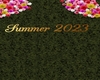 Summer Flower Wall