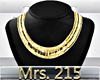 $TM$ Golden Necklace