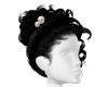 black pageant hair