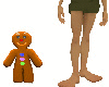 My pet gingerbread man