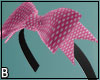 Rockabilly Pink Head Bow