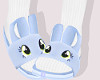 ➧ Blue Bunny Slippers