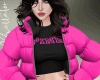 Pink Puffer Jacket