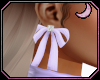 [🌙]Bow Earrings Lilac