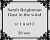Dust in the wind - sarah