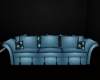 Blue LivingroomSet-Sofa