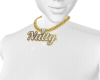 Natty gold chain