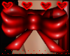 Red PVC Arm Bow (Left)