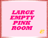 LARGE EMPTY PINK ROOM