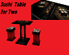 Sushi Table for 2