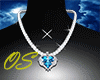 Blue Crystal Necklace