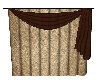Brown & Tan Curtain