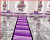 Purple Wedding Aisle