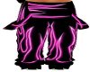 pink flamed pants