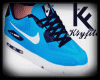 [k] sneakers blue