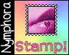 {N} Pink Lips Stamp 4