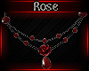 Blood and Rose Necklace