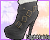 {NF} Black ankle boots