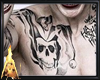 SS Joker Chest Tattoos