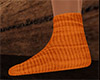 Orange Socks flat 2 (F)