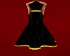 [V3b] Black Gold Dress