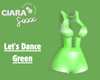Let's Dance Green