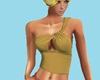 Chloe WD Top Mustard