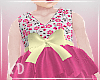 Pink Flower Dress -Kid-