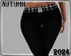 !Grey Plaid Flares RL