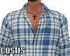 05 blue plaid shirt