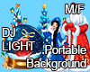 XMAS BALL RED BG M/F