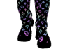 COLORFUL LV BOOTS