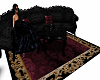 dark gothic sofa table