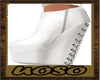 Wedge White Boots